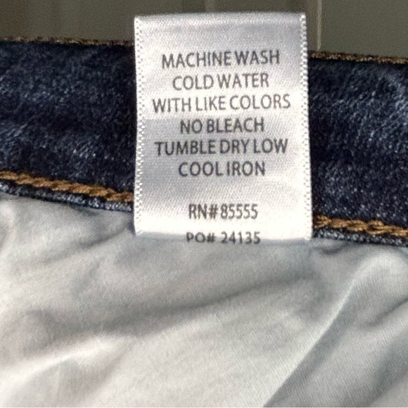 Pistola Skinny Leg Ankle Jeans High Rise Women’s Size 22W Blue Denim Preppy - Picture 7 of 10